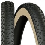 Par de Pneus Aro 29 X 2.10 Paco Mtb Nomad Preto Banda Bege