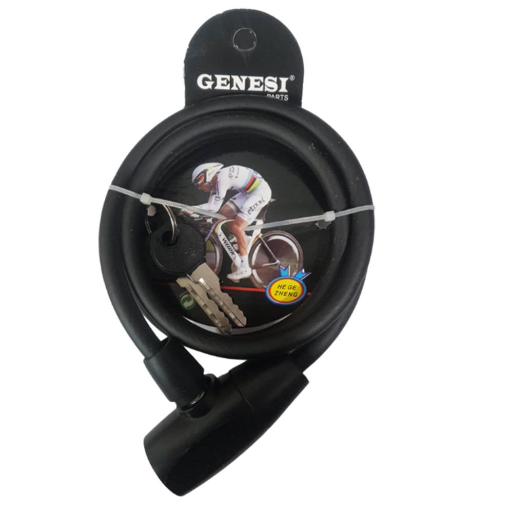 Cadeado Grosso Com Chave P/ Bicicleta Moto Anti Furto 9x100cm