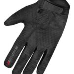 Luva Montano Dedo Fechado Tam M Pto/vermelho High One Bike