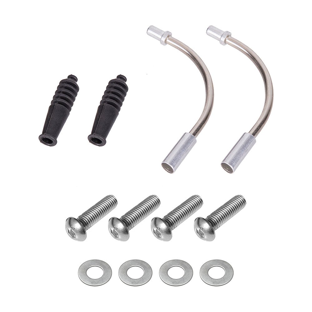 Freio v-brake alumínio 04 peças orbital sapata 60mm - Preto - Imagem 2