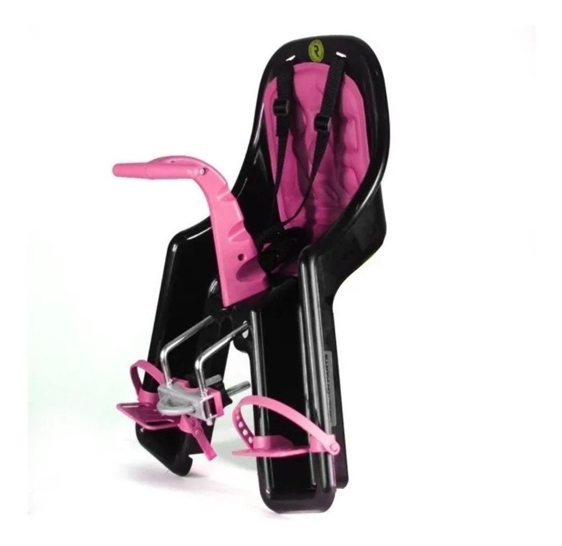 Cadeirinha Infantil Bicicleta Kalf Baby Bike Dianteira Rosa - Imagem 2