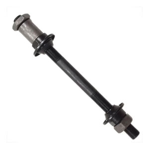 Eixo Furado Bike Traseiro Blocagem Cubo De Esfera Preto Bike