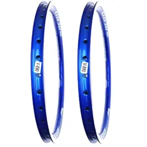 Par de Aros V-Brake 26x1.9 Aero RIMAXX - Azul