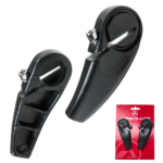 Bar End Alumínio MYD-BE018 Curvo Ergonômico