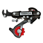 Câmbio Bicicleta Traseiro C/ Gancheira Preto 6v Yamada