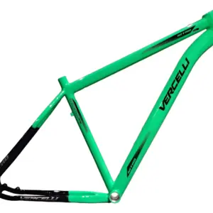 Quadro De Bicicleta Mtb Vercelli 29 Alumínio Tamanho 15/17/19 - Verde/Preto, 19