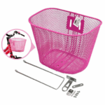 Cesta Aro 26 Média Rosa 31 X 23 X 23CM