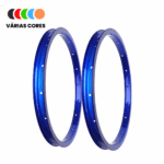 Par de Aros 20 Jante V-Brake 36F Infantil Alumínio Colorido