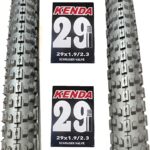 Par Pneu 29x2.10 54-622 Cinborg Fox + 2 Camara De Ar Kenda Preto