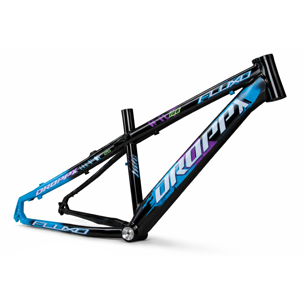 Quadro Bike Freeride Aro 26 Fluxo Alumínio DroppX - Imagem 2