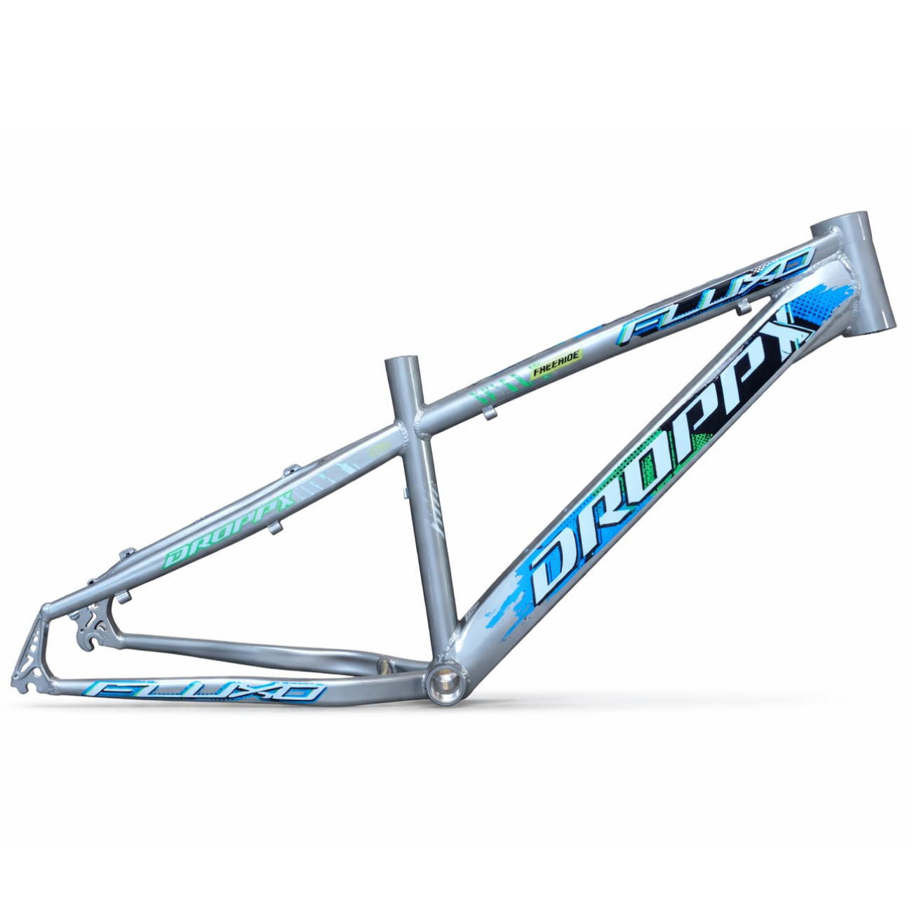 Quadro Bike Freeride Aro 26 Fluxo Alumínio DroppX - Imagem 3