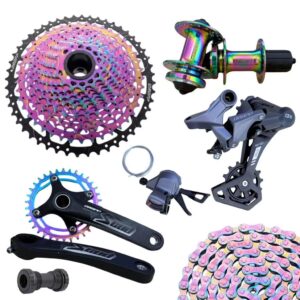 Kit Transmissão 13v Single camaleão Dropp Pedivela Cubos Corrente Top