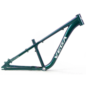Quadro Freeride Tipo Naja 13,5" Vega Raptor Alumínio 6061 Gancheira Removível Pintura Camaleão