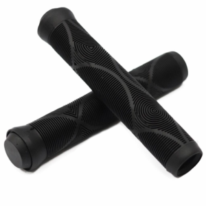 Manoplas Freeride BMX 165mm P/ Bicicletas Cor Preto