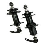 Par De Cubo K7 Bike Barulhento Shufeng Alumínio 36 Furos Cor Preto
