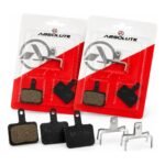 2 Pares Pastilhas De Freio Absolute ABS-01S Orgânica B01S P/ Shimano Mt200 Mt500 M315
